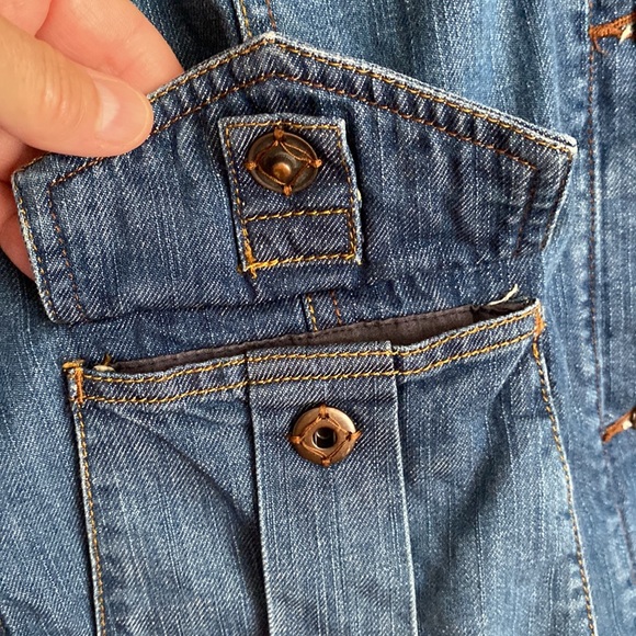 Eddie Bauer ladies jean/denim jacket size large. - Picture 4 of 13